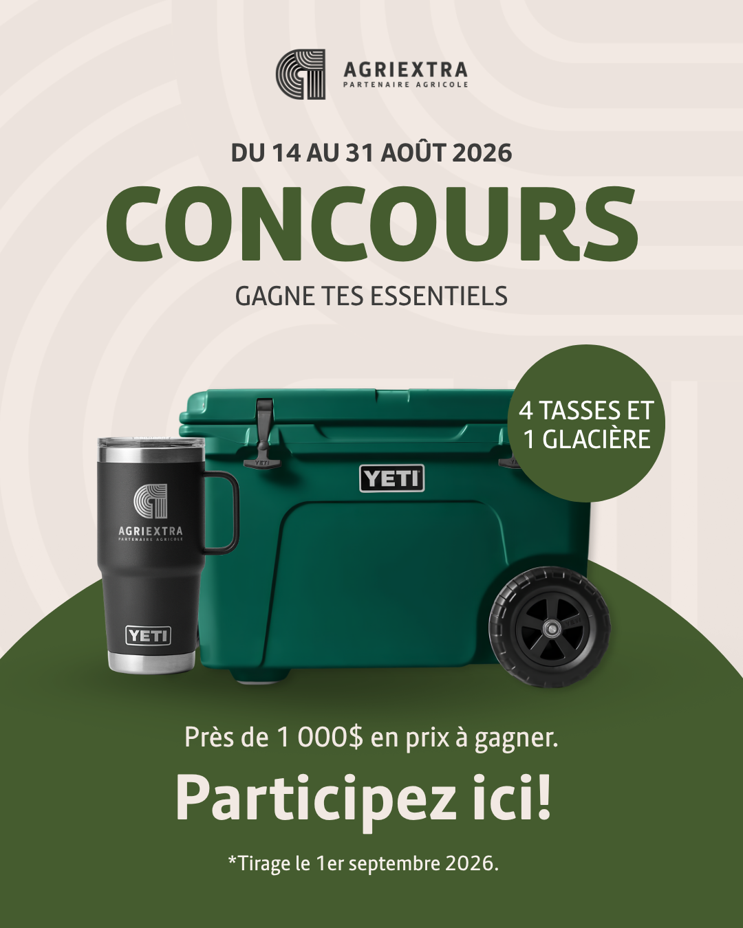 Participer au concours Gagne tes essentiels